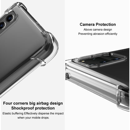 For OnePlus 10T 5G / Ace Pro 5G imak All-inclusive Shockproof Airbag TPU Phone Case(Transparent) - OnePlus Cases by imak | Online Shopping UK | buy2fix