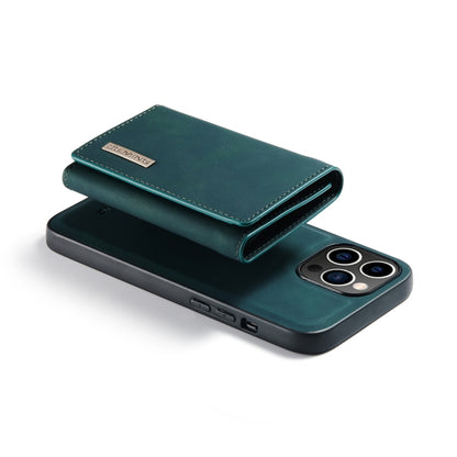 For iPhone 14 Pro DG.MING M1 Series 3-Fold Multi Card Wallet Leather Case(Green) - iPhone 14 Pro Cases by DG.MING | Online Shopping UK | buy2fix