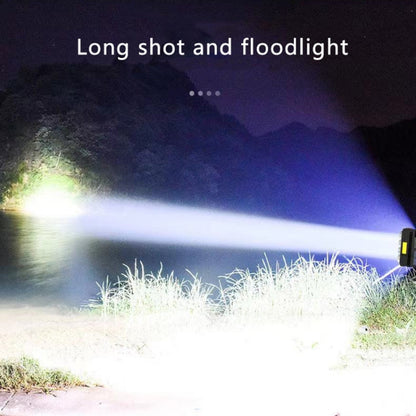 USB Charging Super Bright Waterproof 8 LED Camping Flashlight Lamp - LED Flashlight by buy2fix | Online Shopping UK | buy2fix