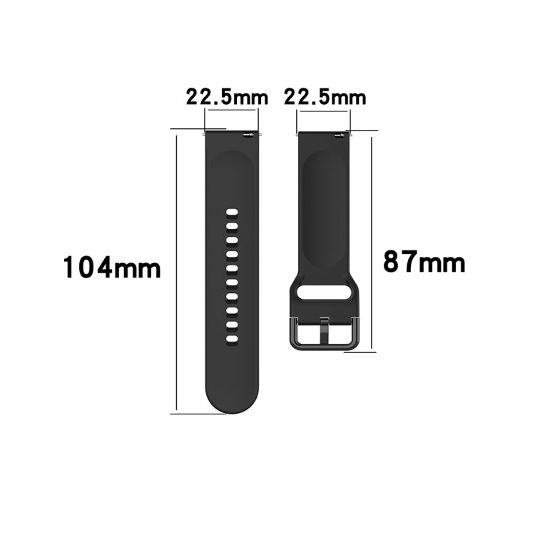 23mm Color Buckle Silicone Wrist Strap Watch Band for Fitbit Versa 2 / Versa / Versa Lite / Blaze, Size: S(Pink) - Watch Bands by buy2fix | Online Shopping UK | buy2fix