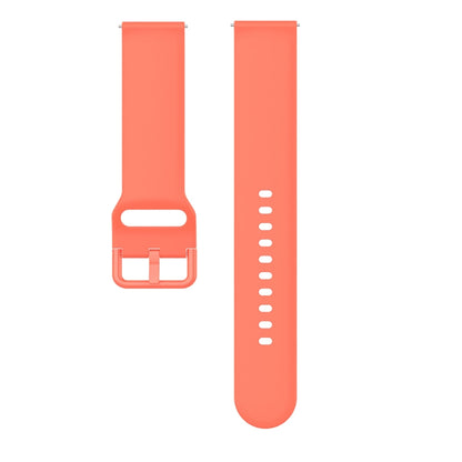 23mm Color Buckle Silicone Wrist Strap Watch Band for Fitbit Versa 2 / Versa / Versa Lite / Blaze, Size: S(Watermelon Red) - Watch Bands by buy2fix | Online Shopping UK | buy2fix