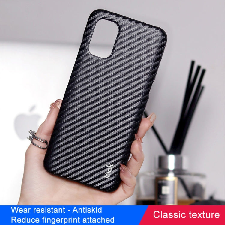 For Nokia G11/G21 imak Ruiyi Series Carbon Fiber PU + PC Phone Case - Nokia Cases by imak | Online Shopping UK | buy2fix