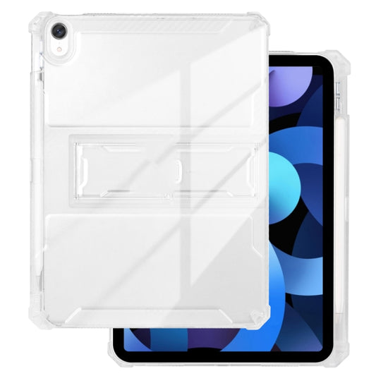 For iPad Air 11 2024 / Air 4 / Air 5 TPU + PC Airbag Full Coverage Shockproof Protective Tablet Case with Pen Slots(Transparent) - iPad Air (2022) / (2020) 10.9 Cases by buy2fix | Online Shopping UK | buy2fix