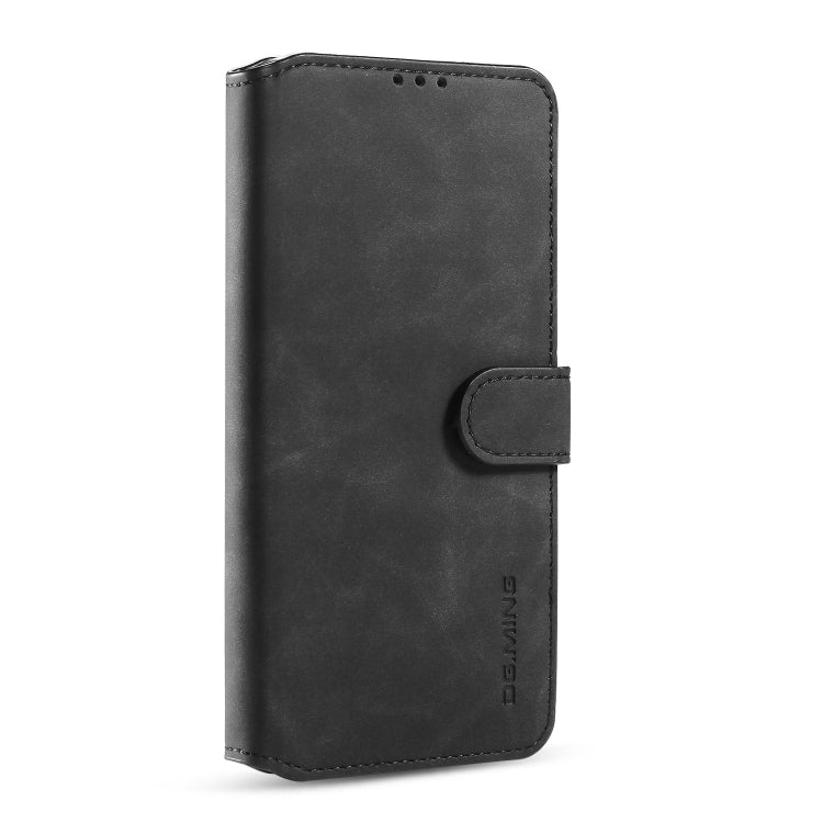 For Galaxy A31 DG.MING Retro Oil Side Horizontal Flip Case with Holder & Card Slots & Wallet(Black) - Galaxy Phone Cases by DG.MING | Online Shopping UK | buy2fix