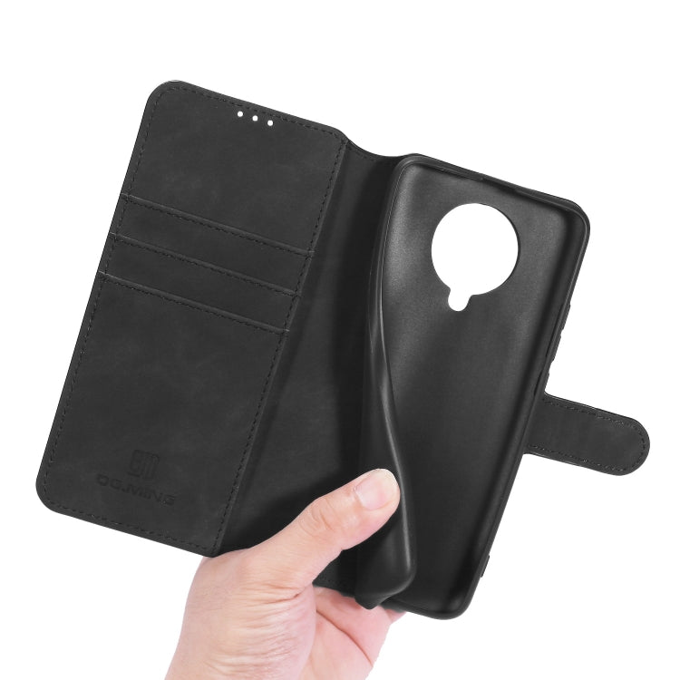 For Xiaomi Redmi K30 Pro DG.MING Retro Oil Side Horizontal Flip Case with Holder & Card Slots & Wallet(Black) - Xiaomi Cases by DG.MING | Online Shopping UK | buy2fix