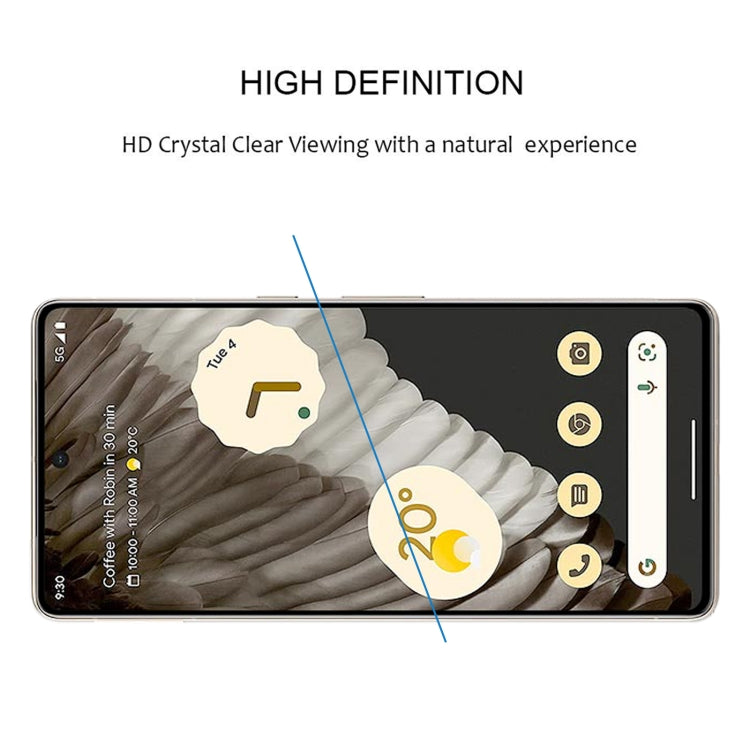 For Google Pixel 7 Pro 3D Curved Edge Full Screen Tempered Glass Film - Google Tempered Glass by buy2fix | Online Shopping UK | buy2fix