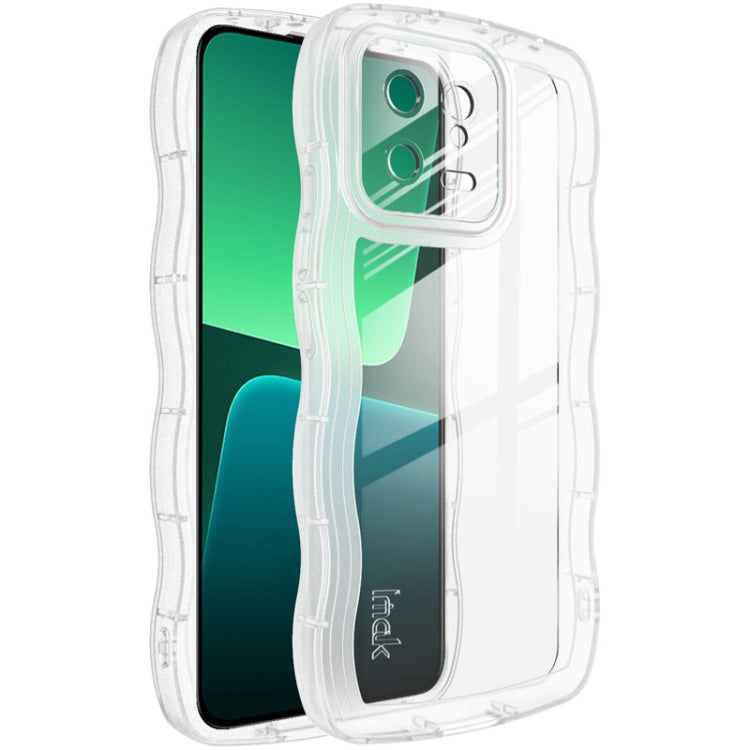 For Xiaomi 13 5G IMAK UX-8 Series Transparent Shockproof TPU Phone Case(Transparent) - iPhone 13 Cases by imak | Online Shopping UK | buy2fix