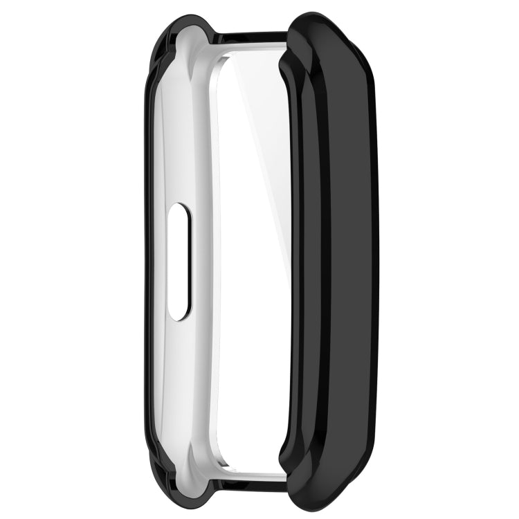 For Keep Band B4 Full Coverage TPU Electroplating Watch Protective Case(Black) - Watch Case by buy2fix | Online Shopping UK | buy2fix