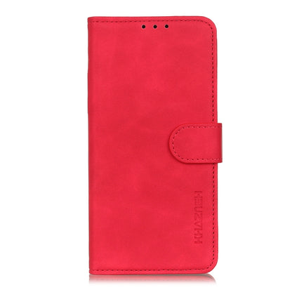 For OnePlus 11 5G KHAZNEH Retro Texture Flip Leather Phone Case(Red) - OnePlus Cases by buy2fix | Online Shopping UK | buy2fix