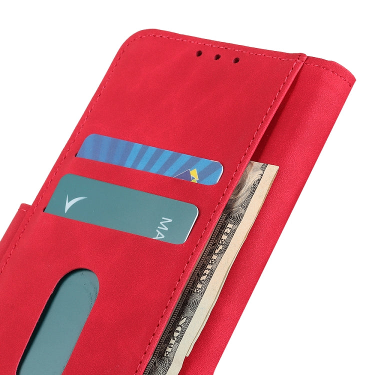 For OnePlus 11 5G KHAZNEH Retro Texture Flip Leather Phone Case(Red) - OnePlus Cases by buy2fix | Online Shopping UK | buy2fix