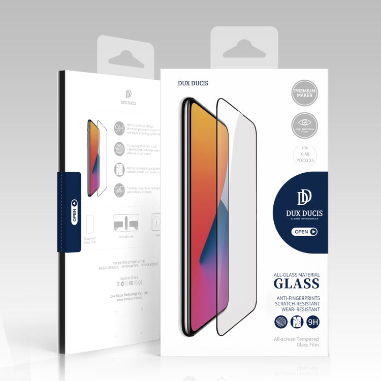 For Xiaomi Redmi Note 12 5G Global / Poco X5 5G 10pcs DUX DUCIS 0.33mm 9H Medium Alumina Tempered Glass Film -  by DUX DUCIS | Online Shopping UK | buy2fix