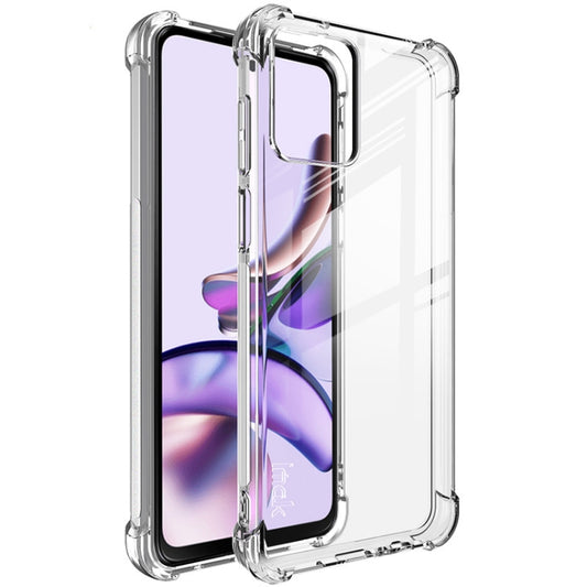 For Motorola Moto G73 5G imak Shockproof Airbag TPU Phone Case(Transparent) - Motorola Cases by imak | Online Shopping UK | buy2fix