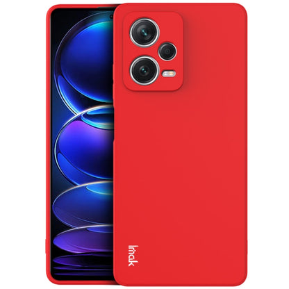 For Xiaomi Redmi Note 12 Pro+ 5G China / India IMAK UC-4 Series Straight Edge TPU Soft Phone Case(Red) - Xiaomi Cases by imak | Online Shopping UK | buy2fix