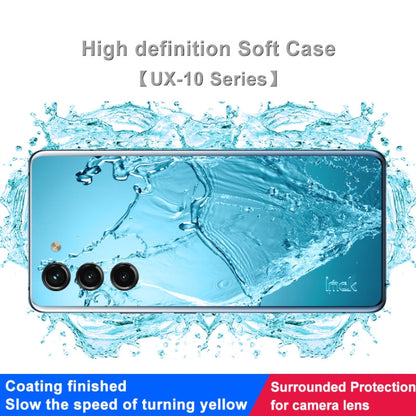 For Samsung Galaxy S23 5G IMAK UX-10 Series Transparent Shockproof TPU Phone Case - Galaxy S23 5G Cases by imak | Online Shopping UK | buy2fix