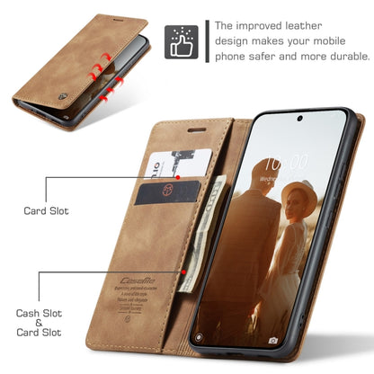 For Xiaomi 13 CaseMe 013 Multifunctional Horizontal Flip Leather Phone Case(Brown) - Xiaomi Cases by CaseMe | Online Shopping UK | buy2fix