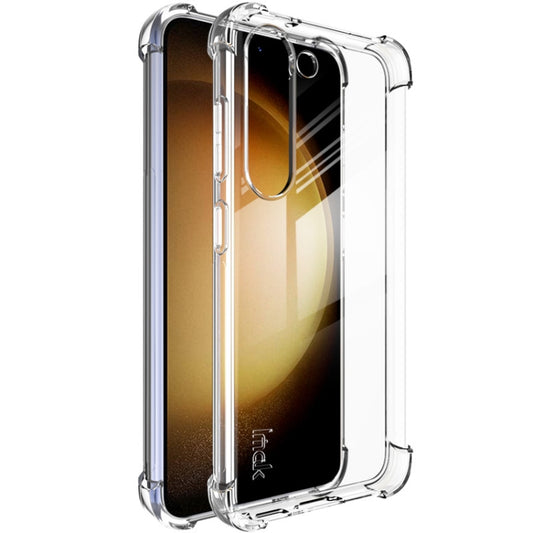 For Samsung Galaxy S23+ 5G imak Shockproof Airbag TPU Phone Case(Transparent) - Galaxy S23+ 5G Cases by imak | Online Shopping UK | buy2fix