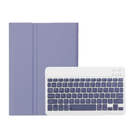 For Huawei MatePad 11 2023 AHW13 Lambskin Texture Ultra-thin Detachable Bluetooth Keyboard Leather Case(Purple) - Huawei Keyboard by buy2fix | Online Shopping UK | buy2fix