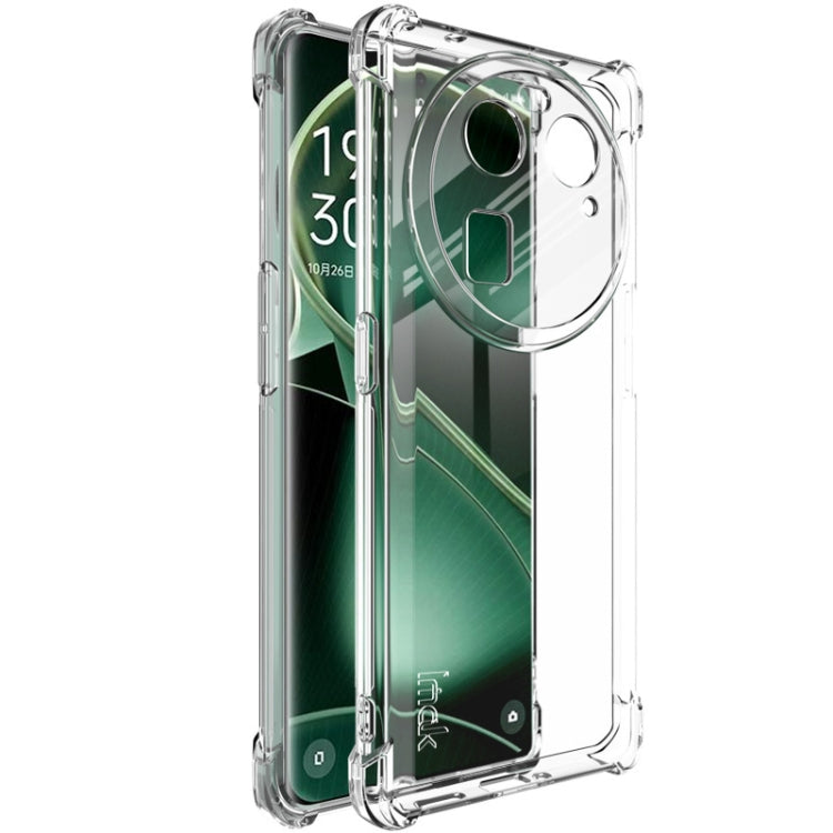 For OPPO Find X6 5G imak Shockproof Airbag TPU Phone Case(Transparent) - OPPO Cases by imak | Online Shopping UK | buy2fix