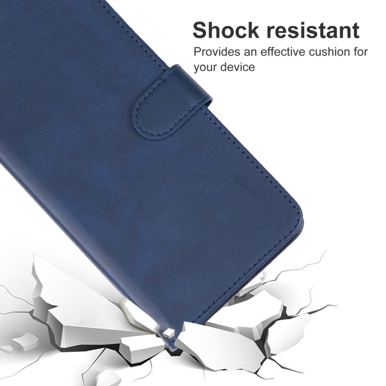 For ZTE Axon 40 Lite Leather Phone Case(Blue) - ZTE Cases by buy2fix | Online Shopping UK | buy2fix