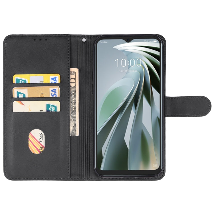 For ZTE Libero 5G IV Leather Phone Case(Black) - ZTE Cases by buy2fix | Online Shopping UK | buy2fix