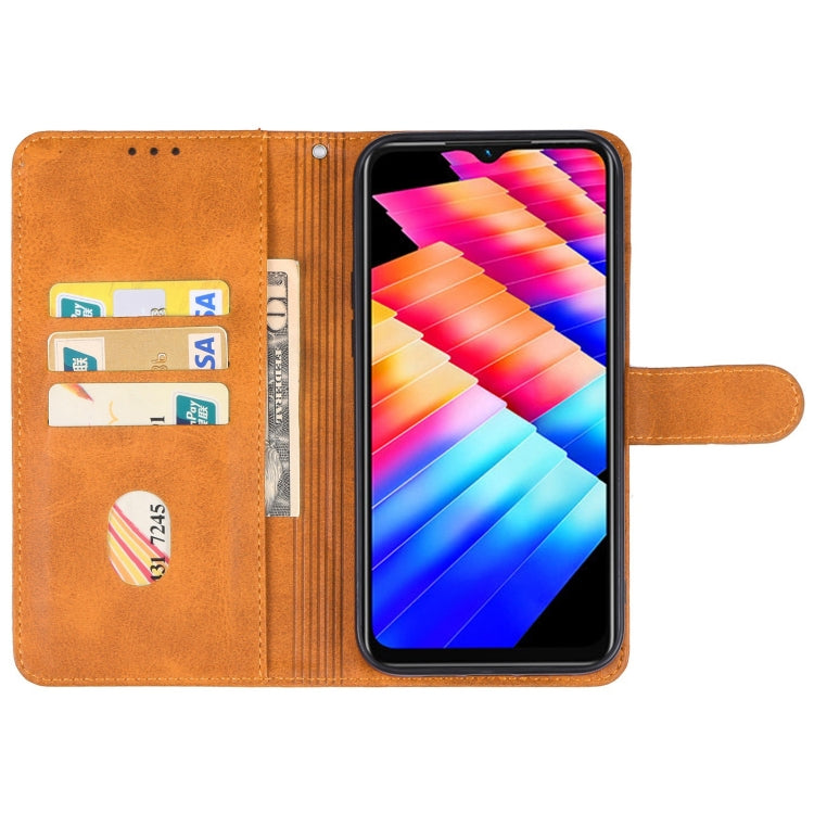 For Infinix Note 30i Leather Phone Case(Brown) - Infinix Cases by buy2fix | Online Shopping UK | buy2fix