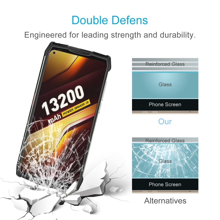 For Ulefone Armor X13 10pcs 0.26mm 9H 2.5D Tempered Glass Film - Ulefone Tempered Glass by buy2fix | Online Shopping UK | buy2fix