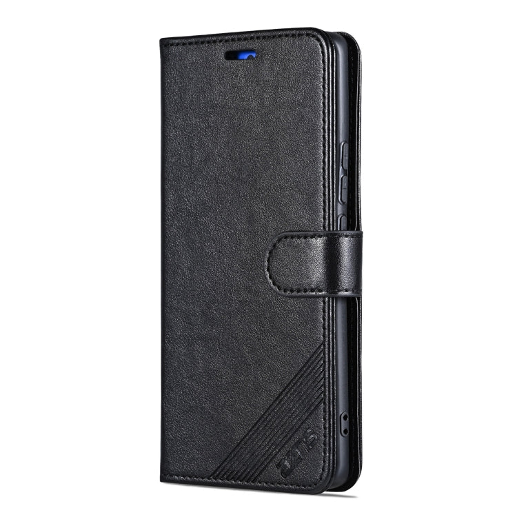 For vivo X200 Pro AZNS Sheepskin Texture Flip Leather Phone Case(Black) - X200 Pro Cases by AZNS | Online Shopping UK | buy2fix