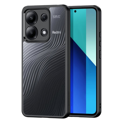 For Xiaomi Redmi Note 13 4G DUX DUCIS Aimo Series TPU + PC Frosted Feel Phone Case(Black) - Xiaomi Cases by DUX DUCIS | Online Shopping UK | buy2fix