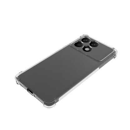 For Xiaomi Redmi K70 Pro Shockproof Non-slip Thickening TPU Phone Case(Transparent) - K70 Pro Cases by buy2fix | Online Shopping UK | buy2fix