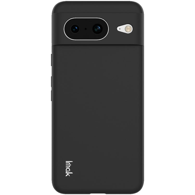 For Google Pixel 8 IMAK UC-3 Series Shockproof Frosted TPU Phone Case(Black) - Google Cases by imak | Online Shopping UK | buy2fix