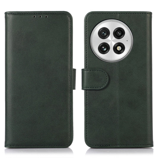 For OnePlus 13 Cow Texture Leather Phone Case(Green) - OnePlus Cases by buy2fix | Online Shopping UK | buy2fix