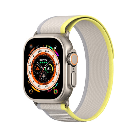 For Apple Watch 4 40mm DUX DUCIS YJ Series Nylon Watch Band(Yellow) - Watch Bands by DUX DUCIS | Online Shopping UK | buy2fix