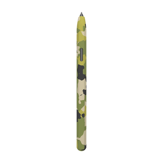 For Samsung Galaxy Tab S6 Lite LOVE MEI Camouflage Silicone Protective Pen Case(Green) - Pencil Accessories by LOVE MEI | Online Shopping UK | buy2fix
