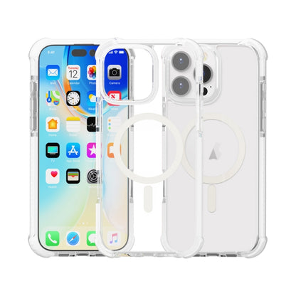 For iPhone 16 Pro Acrylic Magsafe Magnetic Shockproof Phone Case(Transparent) - iPhone 16 Pro Cases by buy2fix | Online Shopping UK | buy2fix