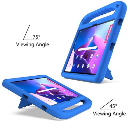 For Lenovo Pad Pro 2021 TB-J716F Handle Portable EVA Shockproof Tablet Case(Blue) - Lenovo by buy2fix | Online Shopping UK | buy2fix