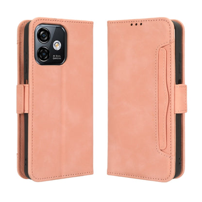 For Ulefone Note 16 Pro Skin Feel Calf Texture Card Slots Leather Phone Case(Pink) - Ulefone Cases by buy2fix | Online Shopping UK | buy2fix