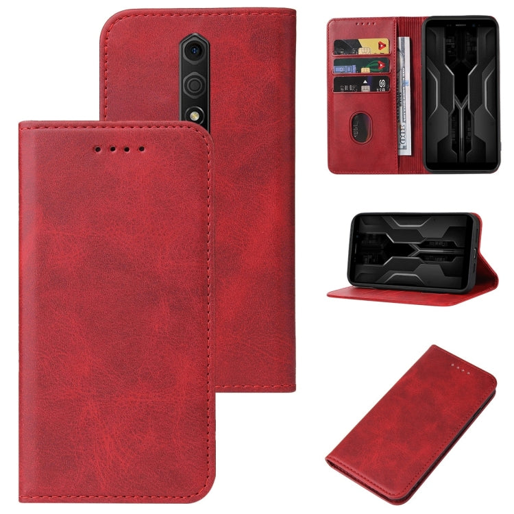 For Ulefone Armor X12 Magnetic Closure Leather Phone Case(Red) - Ulefone Cases by buy2fix | Online Shopping UK | buy2fix