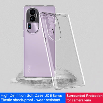 For OPPO Reno10 Pro+ 5G Global IMAK UX-5 Series Transparent TPU Phone Case - OPPO Cases by imak | Online Shopping UK | buy2fix