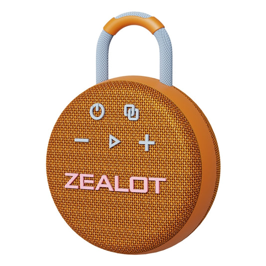 Zealot S77 IPX7 Waterproof Portable Wireless Bluetooth Speaker(Orange) - Waterproof Speaker by ZEALOT | Online Shopping UK | buy2fix