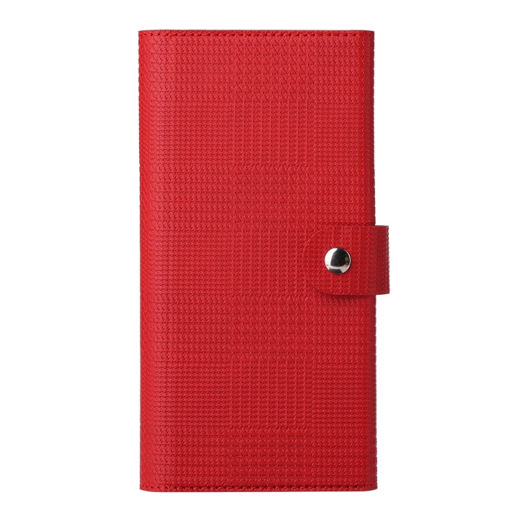 For iPhone 14 ViLi GHB Series MagSafe Magnetic Zipper Leather Phone Case(Red) - iPhone 14 Cases by ViLi | Online Shopping UK | buy2fix