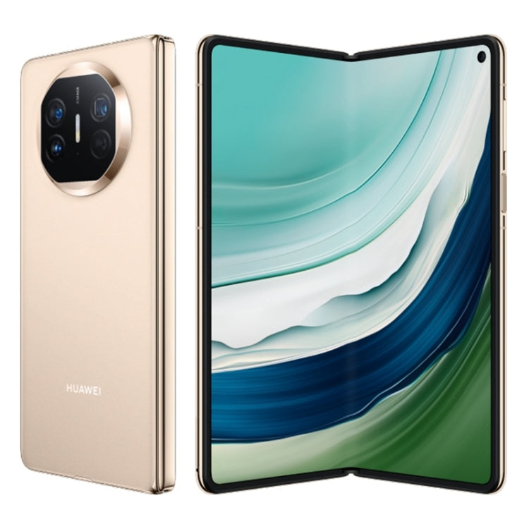 HUAWEI Mate X5, 16GB+512GB Collector Edition, 7.85 inch + 6.4 inch HarmonyOS 4.0.0 Kirin 9000S 7nm Octa-Core 2.16GHz, OTG, NFC, Not Support Google Play(Gold) - Huawei Mate & P by Huawei | Online Shopping UK | buy2fix