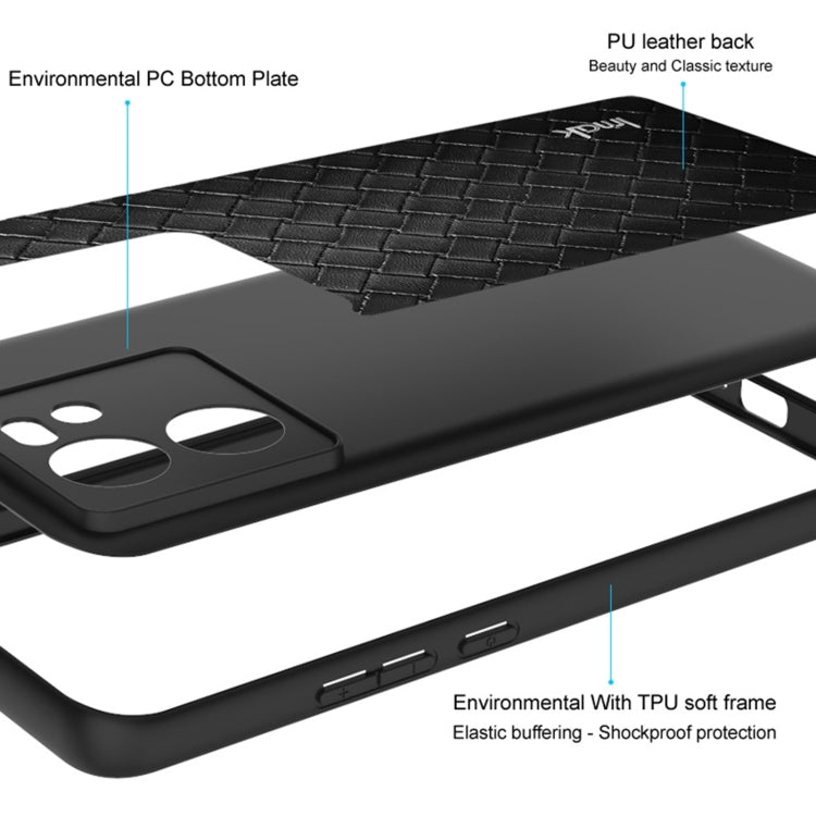 For iPhone 15 IMAK LX-5 Series Shockproof PC + PU + TPU Protective Phone Case(Carbon Fiber Texture) - iPhone 15 Cases by imak | Online Shopping UK | buy2fix