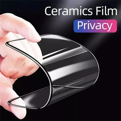 For iPhone 16 Pro Max 25pcs Full Coverage HD Privacy Ceramic Film - iPhone 16 Pro Max Tempered Glass by buy2fix | Online Shopping UK | buy2fix