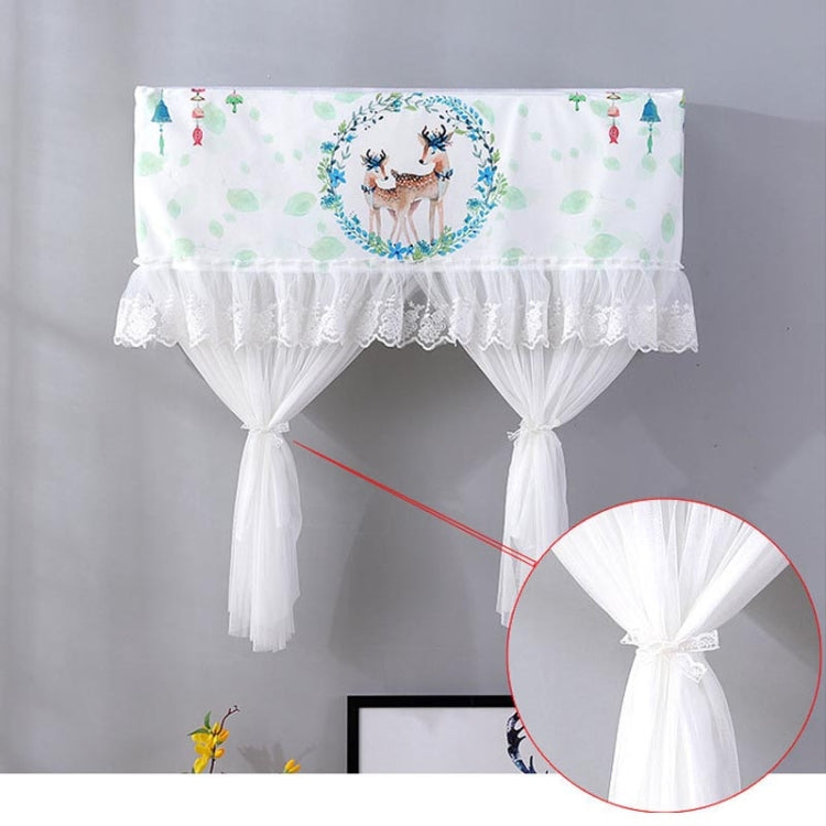 Do Not Take Dust-proof And Anti Direct Blowing Simple Wind Hanging Machine Air Conditioner Moon Cover, Size:Width 80 × Thickness 20 × Height 90cm(Shadow Of The Trees) - Dust Covers by buy2fix | Online Shopping UK | buy2fix