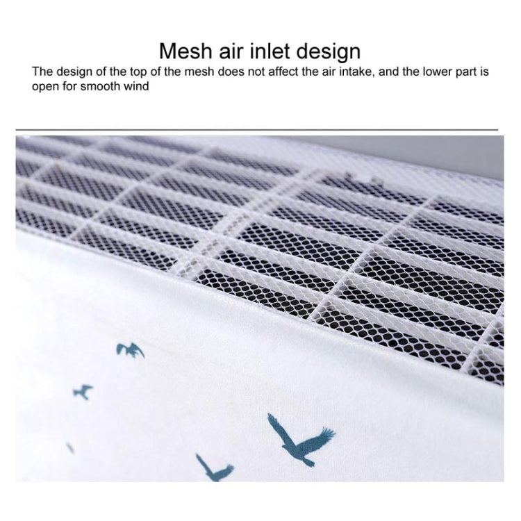 Do Not Take Dust-proof And Anti Direct Blowing Simple Wind Hanging Machine Air Conditioner Moon Cover, Size:Width 86 × Thickness 20 × Height 90cm(Small Pot) - Dust Covers by buy2fix | Online Shopping UK | buy2fix