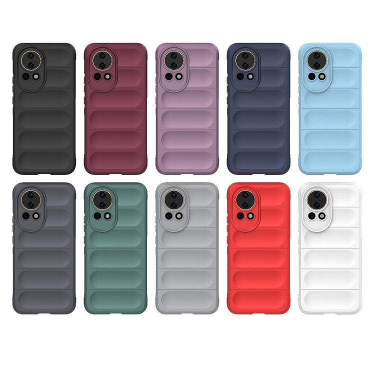 For Huawei nova 12 5G Magic Shield TPU + Flannel Phone Case(Dark Blue) - Huawei Cases by buy2fix | Online Shopping UK | buy2fix