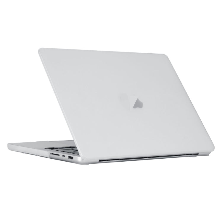 For MacBook Pro 16.2 inch 2024 Laptop Matte Style Protective Case(Transparent) - MacBook Pro Cases by buy2fix | Online Shopping UK | buy2fix