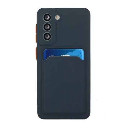 For Samsung Galaxy S24+ / S25+ Card Slot Design Shockproof TPU Phone Case(Dark Blue) - Galaxy S24+ 5G Cases by buy2fix | Online Shopping UK | buy2fix