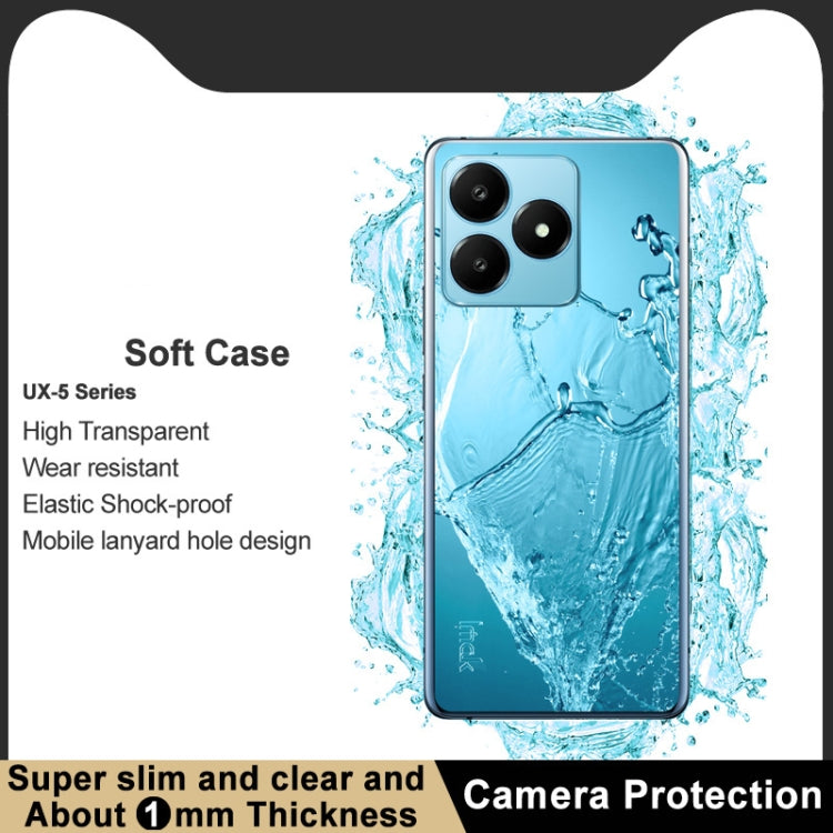 For Realme C53 4G Global / Narzo N53 4G IMAK UX-5 Series Transparent TPU Phone Case - Realme Cases by imak | Online Shopping UK | buy2fix