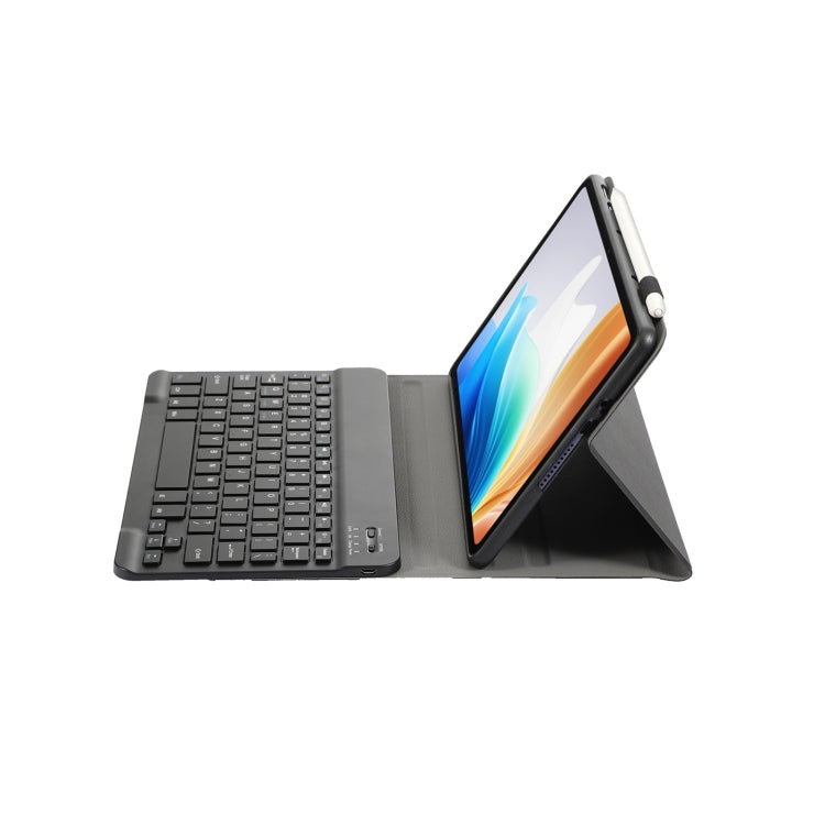 For OPPO Pad Air2 11.4 inch OP14 TPU Ultra-thin Detachable Bluetooth Keyboard Leather Case(Black) - Others Keyboard by buy2fix | Online Shopping UK | buy2fix